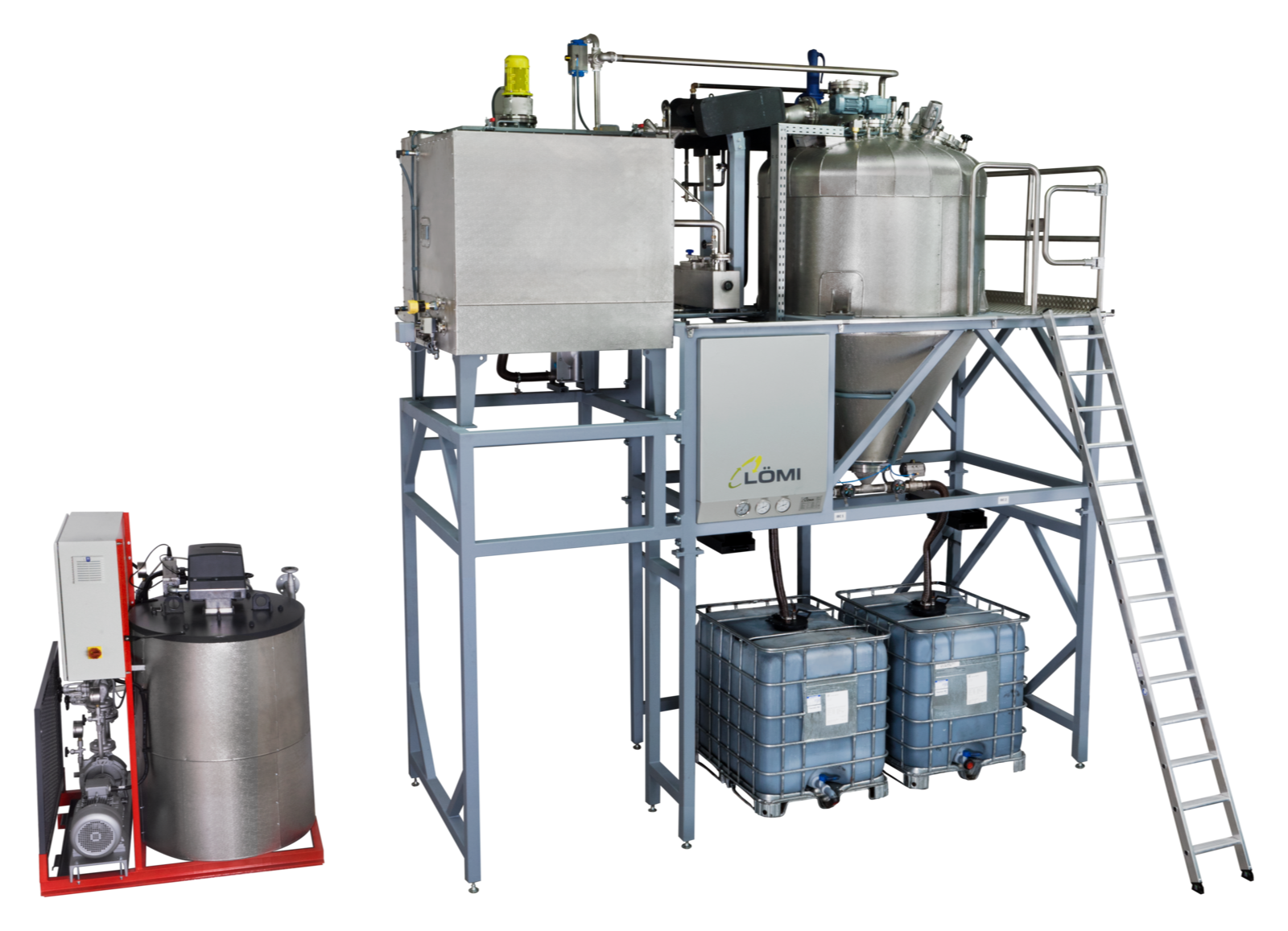 LÖMI Lösemittel-Recyclinganlage der Baureihe RWA